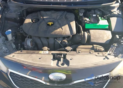 2014 Kia Forte Lx z USA, uszkodzony, nr VIN KNAFX4A62E5201793